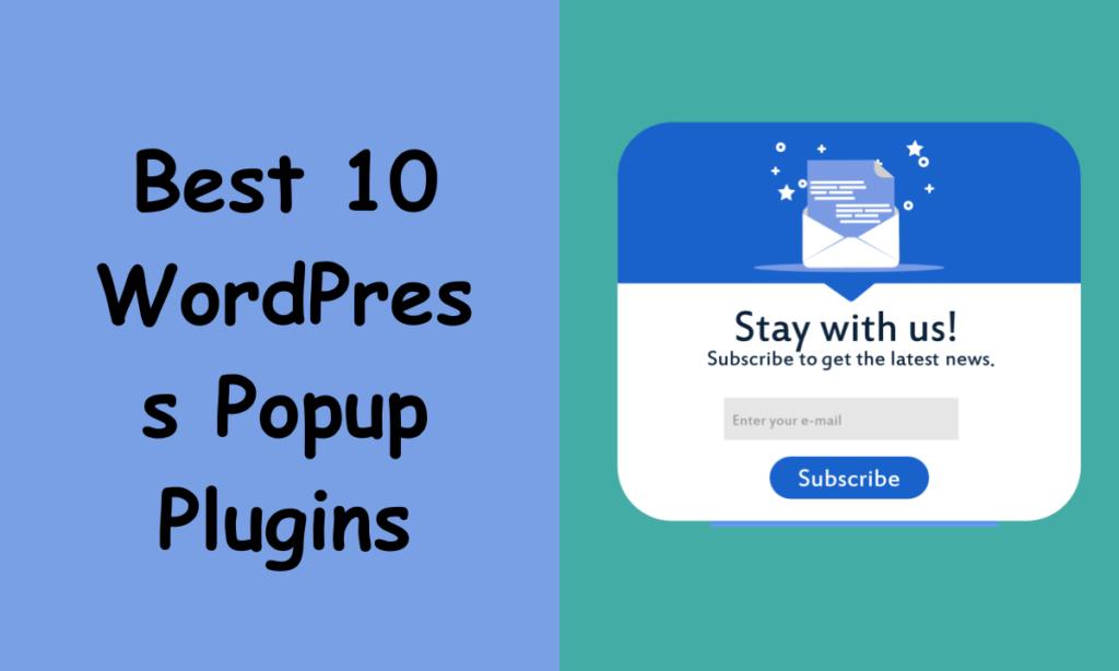 Best 10 WordPress Popup Plugins